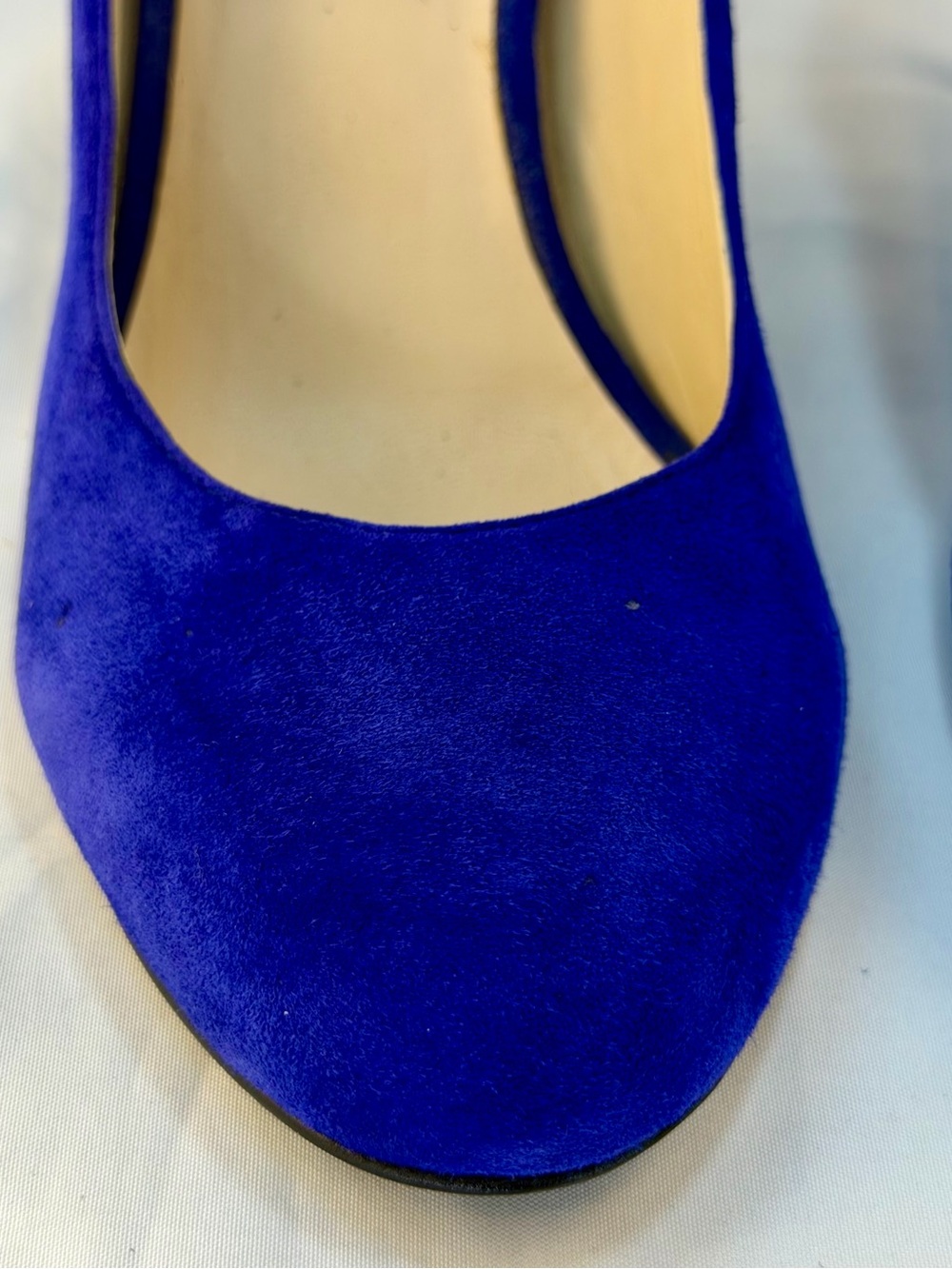 Nine West Royal Blue Suede Pumps - Picture 4 of 14